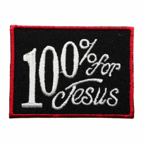 Emblema Religião 100% for Jesus