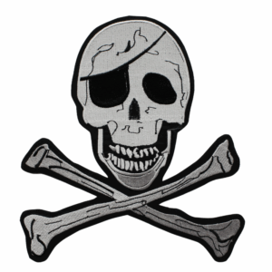 Emblemas Outros Caveira pirata gr.