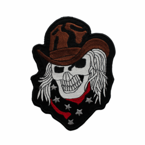 Emblemas Outros Caveira c/ chapeu médio