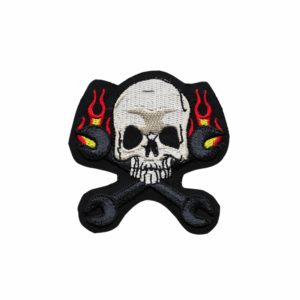 Emblemas Outros Caveira c/ chaves peq.