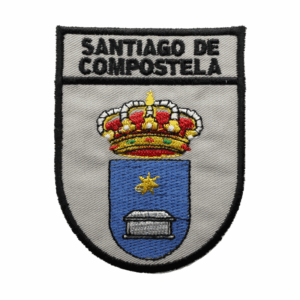Parche Bordado – Escudo de Santiago de Compostela (España)