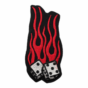 Dois dados em chamas