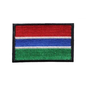 Emblemas Locais Bandeira Gambia