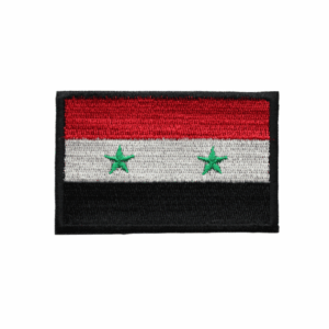 Lokale Embleme Syrische Flagge
