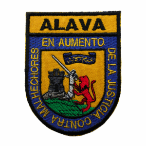 Parche Bordado – Escudo de Álava (España)