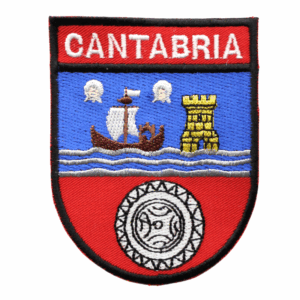 Parche Bordado – Escudo de Cantabria (España)