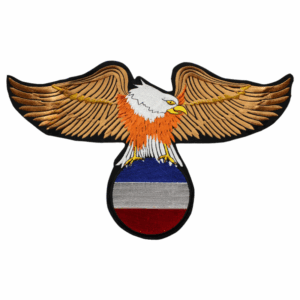 Águia com bandeira Países Baixos