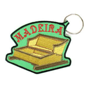 Porta Chaves Carro de Cesto da Madeira