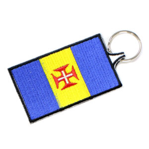Porta Chaves Bordado Bandeira Região da Madeira