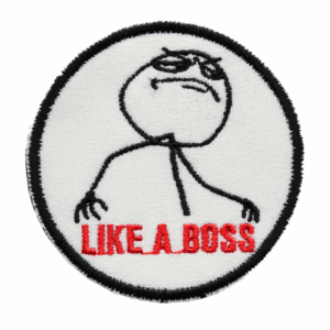 Emblema LIKE A BOSS