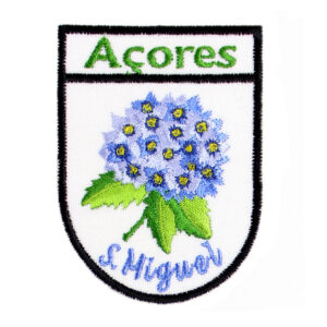 Emblemas Locais Hortênsia Azul São Miguel  Açores Portugal