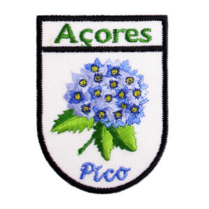 Emblemas Locais Hortênsia Azul Pico  Açores Portugal