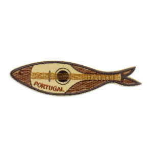Emblema Sardinha Guitarra Fado Portugal