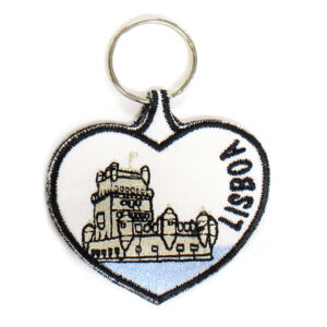 Region Emblem Key Ring Heart Tower of Belém