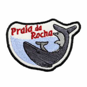 Emblema Bordado – Praia da Rocha - Baleia e Golfinho