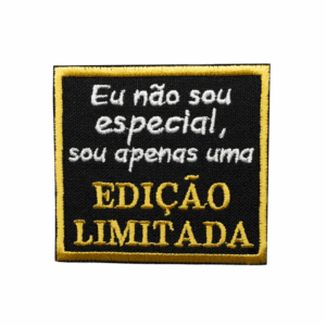Eu não sou especial, sou apenas uma EDIÇÃO LIMITADA