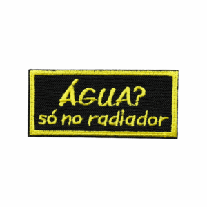 Água? Só no radiador (retangular)