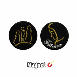 Emblemas Magnéticos Bordados – Kit - Fátima e Os Três Pastorinhos (Ímanes)