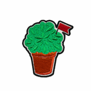 Embroidered Emblem - Basil
