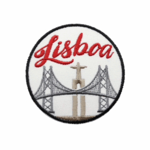Emblema Bordado - Ponte 25 de Abril, Lisboa - Redondo