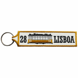 Porta-chaves Bordado - Elétrico Lisboa