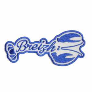 Emblema Bordado Região França - Bretanha/Breizh (lagosta)