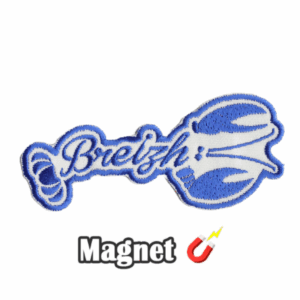 Emblema Magnético Bordado Região França - Bretanha/Breizh (lagosta) (Íman)