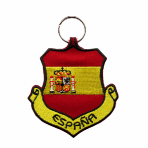 Llavero Bordado - Escudo de España