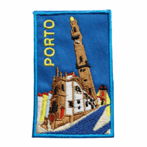Emblema bordado – Torre dos Clérigos, Oporto