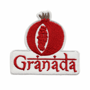 Parche Bordado - Granada (Rojo y Blanco) (España)