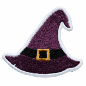 Parche Bordado – Sombrero de Bruja (España)