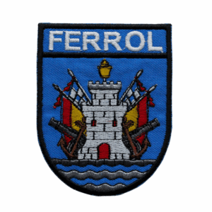 Parche Bordado – Escudo de Ferrol (España)