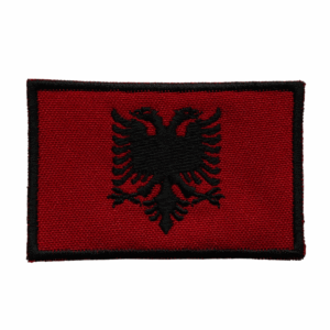 Emblema Bordado – Bandeira da Albânia