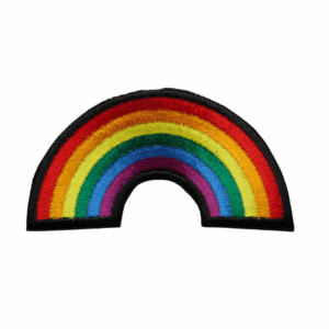Emblema Bordado – Arco-íris