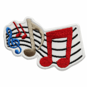 Emblema Bordado – Partitura