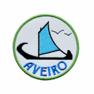 Emblema Bordado – Barco Moliceiro, Aveiro (Redondo)