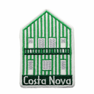 Emblema Bordado – Costa Nova – Casa (Verde) (Aveiro)