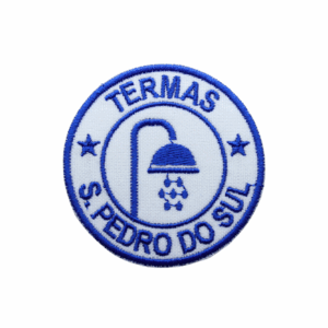 Embroidered Emblem – Thermal Baths, S. Pedro do Sul - Shower (Blue)
