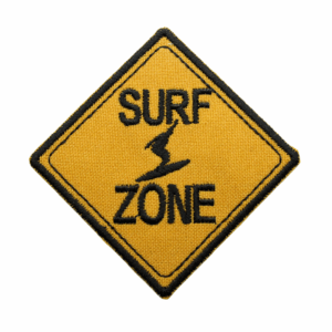 Gesticktes Abzeichen – Surf Zone