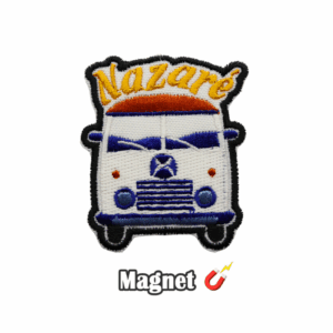 Emblema Magnético Bordado – Nazaré - Surf Van (Íman)