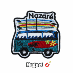 Embroidered Magnetic Emblem – Nazaré - Go Surf (Magnet)