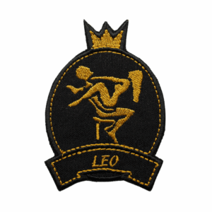 Parche Bordado – Leo (Signos) - (España)