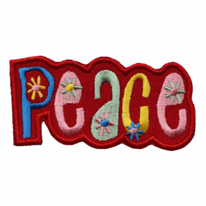 Emblema Bordado – Peace