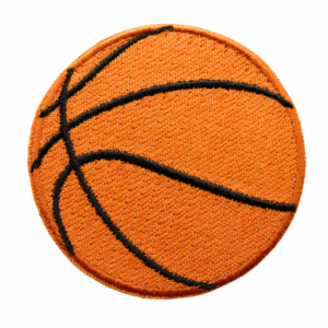 Emblema Bordado – Bola de Basquetebol