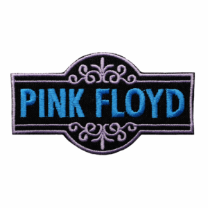 Emblema Bordado – Pink Floyd (Azul e Cor-de-Rosa)