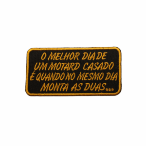 O melhor dia de um motard casado é quando no mesmo dia monta as duas...