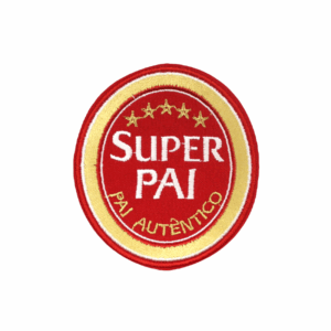 Emblema Bordado Super Pai