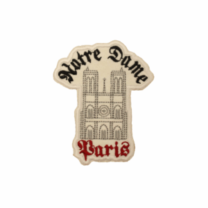 Emblema Bordado França – Notre Dame Paris