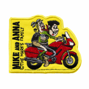 Emblema Motard La famille Marks Mike et Anna Lado