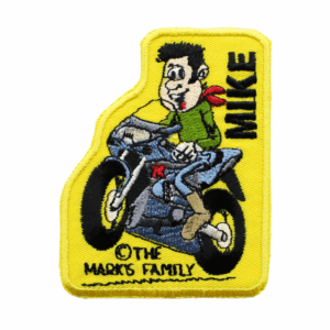 Emblème Motard La famille Marks Mike Cavalo